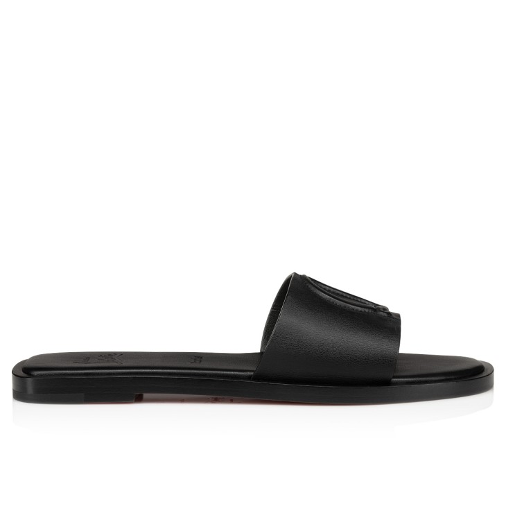 Christian Louboutin CL Leather Slides