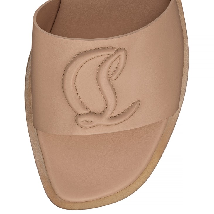 Christian Louboutin Cl Mule Leather Sandal Women's