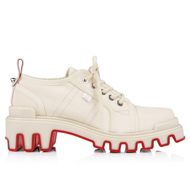Christian Louboutin Beige Athletic Shoes for Women for sale