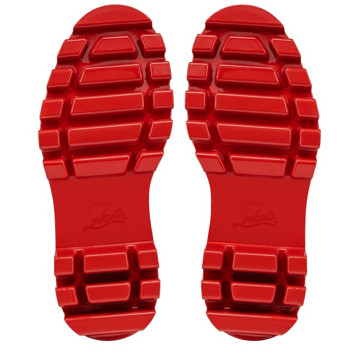 Christian Louboutin Panaroot Dune Donna Red Lug Sole Boots, Black, Women's, 36eu, Boots Lug-Sole & Platform Boots