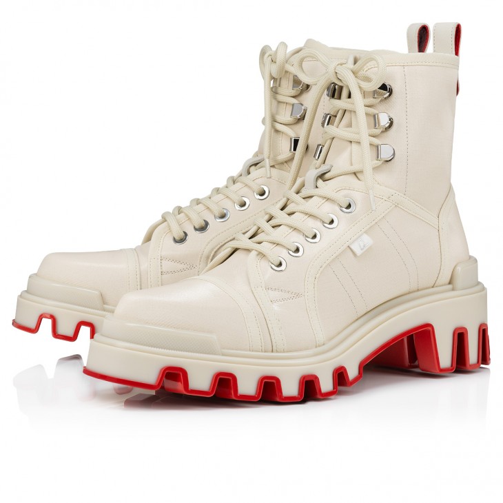 Christian Louboutin Womens Lace-Up Boots