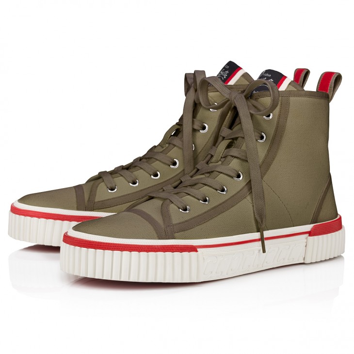 Christian Louboutin. Sneakers women Size 41. Pre owner, Original 100%  leather.