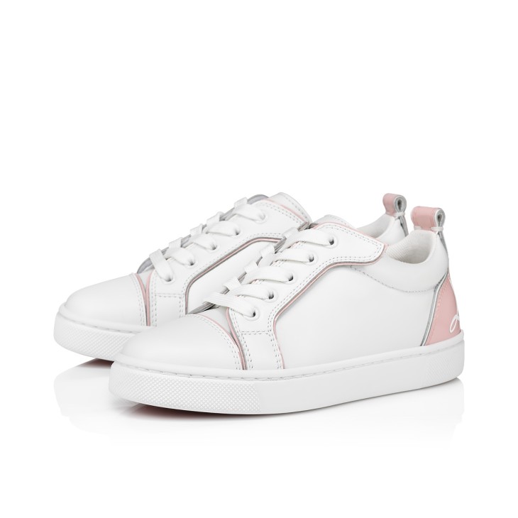 Funnyto - Sneakers - Calf leather and patent calf leather - Rosy