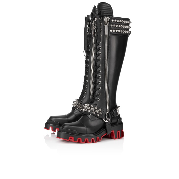 Christian louboutin military boots shop