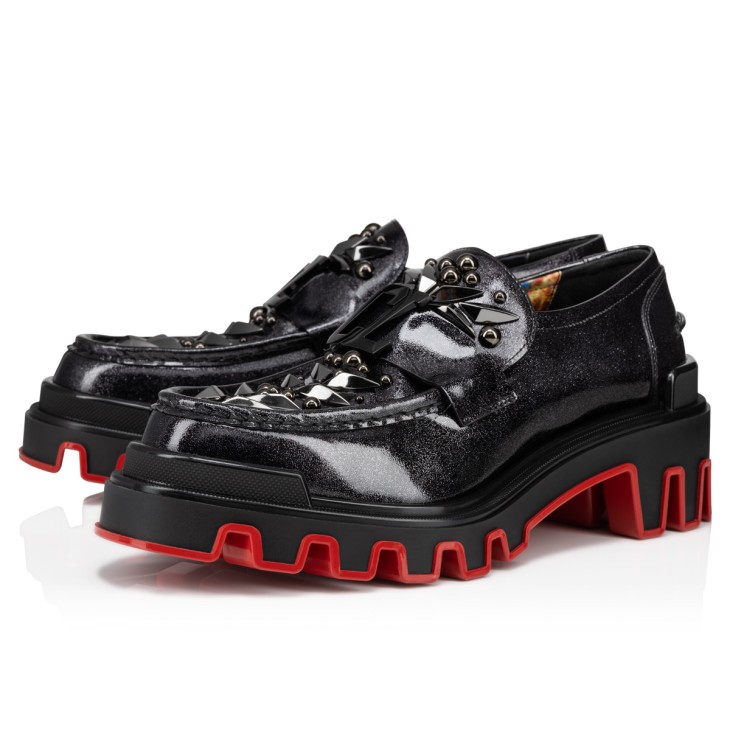 Christian Louboutin Our Fight Black - Mens Shoes - Size 46