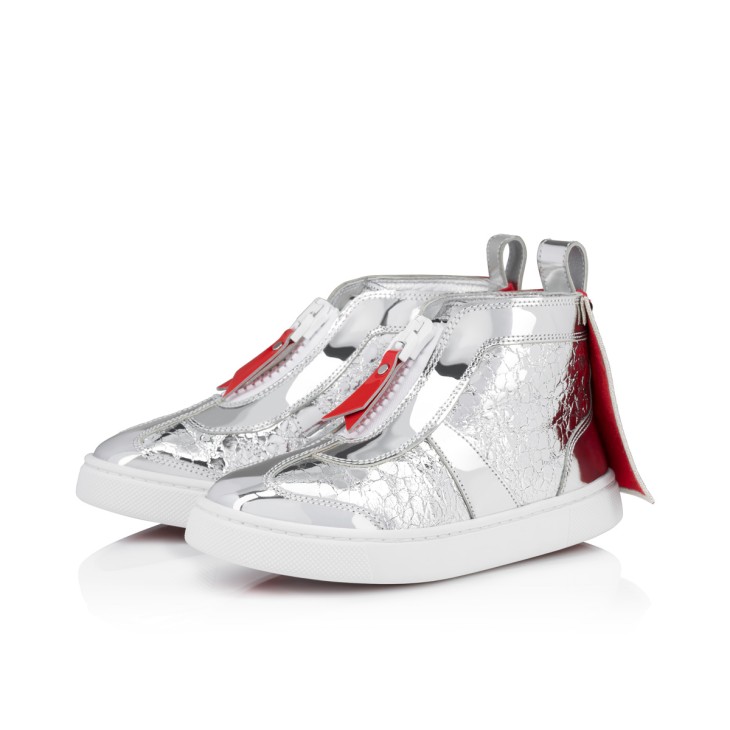 Christian Louboutin Glitter High Top Athletic Shoes for Women for sale