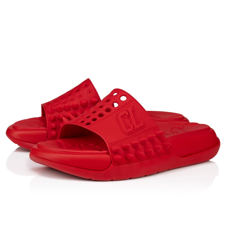 Take It Easy - Mules - Rubber - Loubi - Women - Christian Louboutin United  States