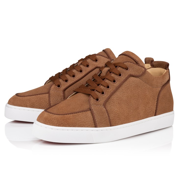 Rantulow Sneakers Grained calf leather Cuoio Men Christian Louboutin United States
