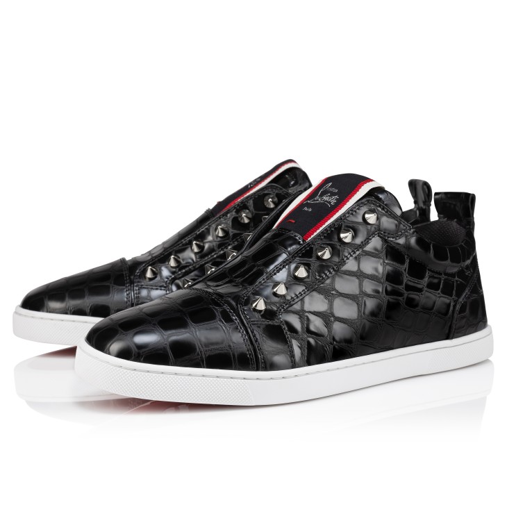 Louboutin mens slip on discount