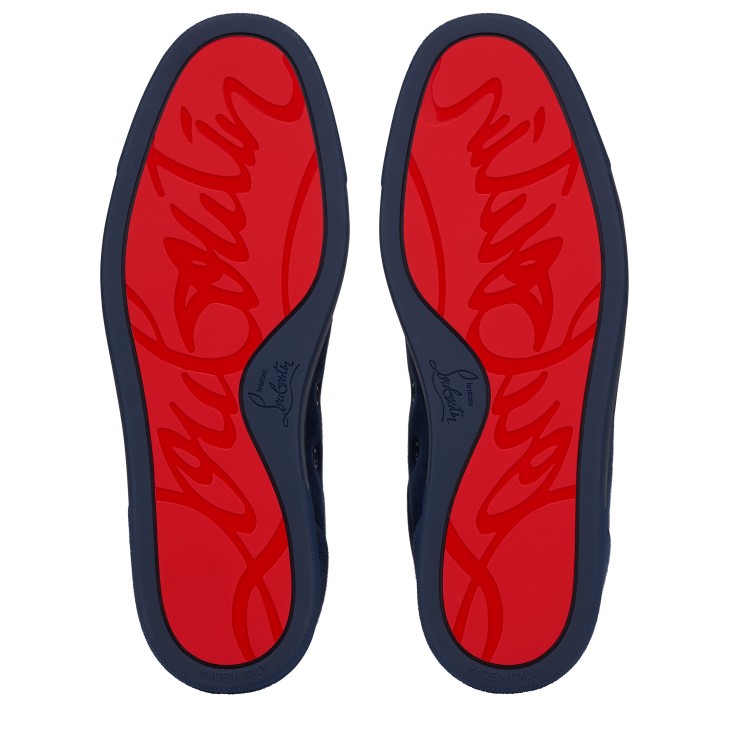 Louis Junior Spikes - Sneakers - Veau velours leather and spikes