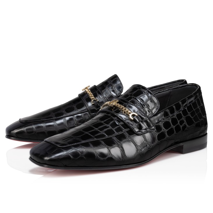 【超お買い得！】 MJ Moc leather calf embossed Alligator - Loafers - man 靴