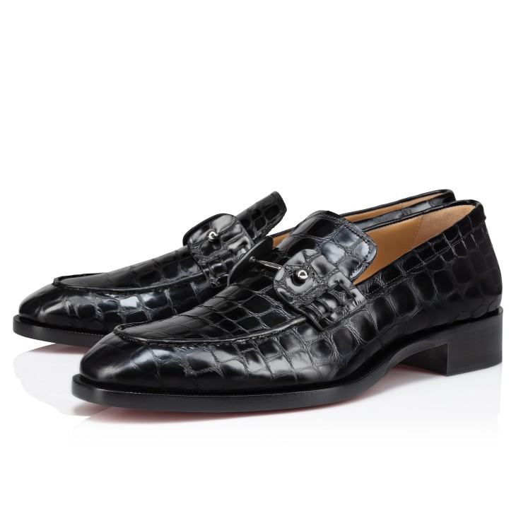 Varsiboat - Boat shoes - Leather - Black - Men - Christian