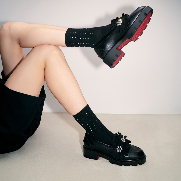 Christian louboutin flower shoes new arrivals