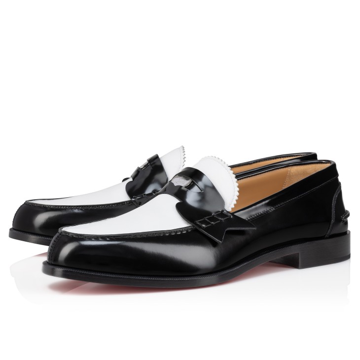 【最安値挑戦】 - leather calf Abrasivato - Loafers - Penny Black Men - 靴