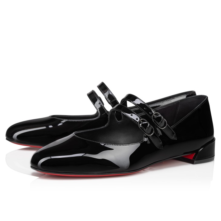 Sweet Jane - Ballerinas - Patent calf leather - Black - Women