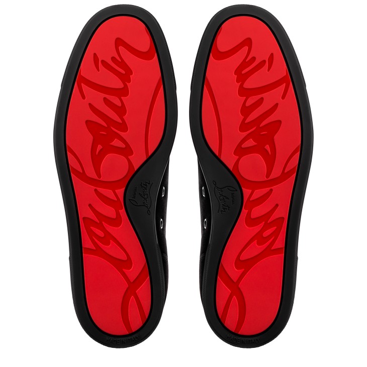 Louis Junior Spikes - Sneakers - Veau velours leather - Black