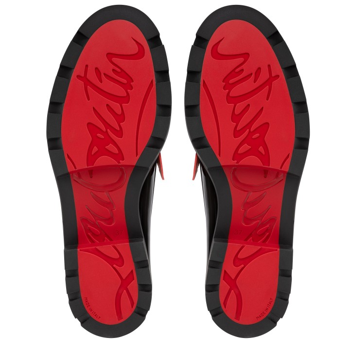 Penny Lug - Loafers - Calf leather and patent leather
