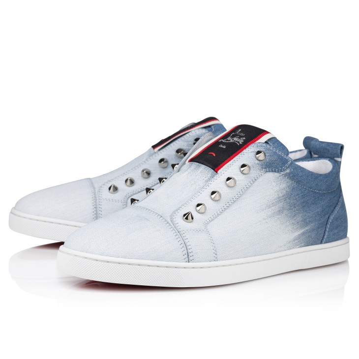 Denim christian louboutin shoes online