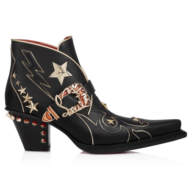 Kennywood - 75 mm Low boots - Nappa leather - Black