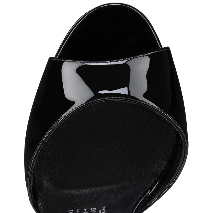 Sandaloo - 130 mm Sandals - Patent calf leather - Black