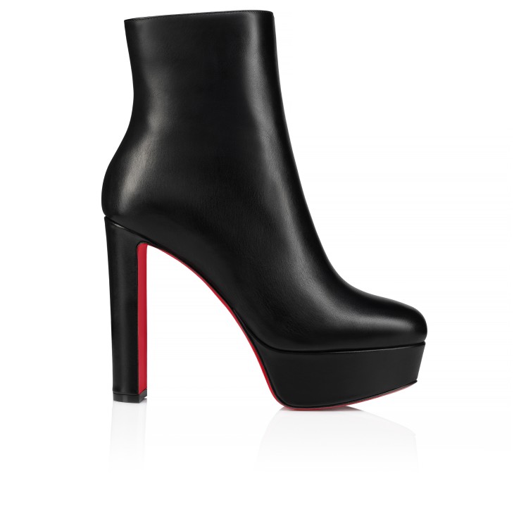 Loo Booty - 100 mm Ankle boots - Calf leather - Black - Women