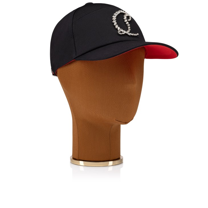 Mooncrest Stones - Baseball cap - Cotton and strass - Black