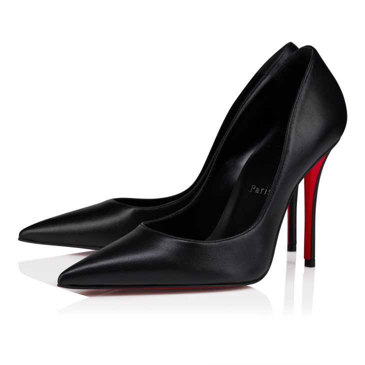 Miss Z - 100 mm Pumps - Lamb nappa leather - Black - Women