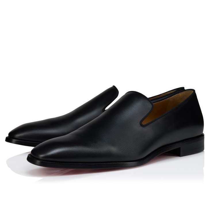 Danny Flex - Loafers - Calf leather - Black - Men