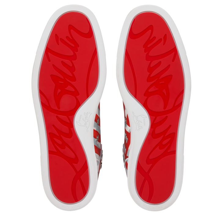 ChristianLouboutin スニーカー LouisJuniorSpikes ガーガル生地 Louis Junior Spikes - Sneakers - Gaagal coated canvas
