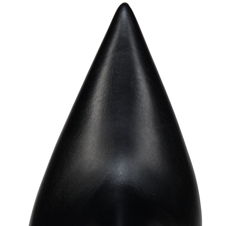 Miss Z Booty - 100 mm Low boots - Calf leather - Black - Women