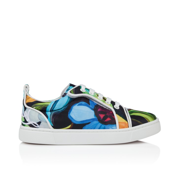 Funnyto - Sneakers - 'Flower' printed Nylon - Multicolor