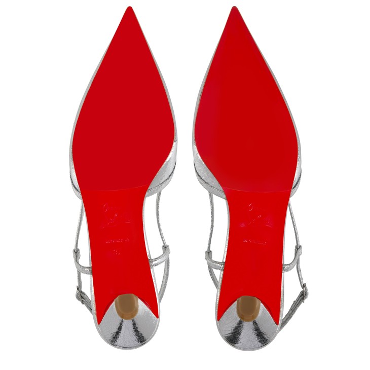 【送料込】CHRISTIAN LOUBOUTIN Miss Z Slingina 25 パンプス Miss Z Slingina - 25 mm Slingback pumps - Laminated calf