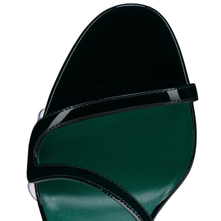 リ―ル Rosa Z - 100 mm Sandals - Patent calf leather - Tropical