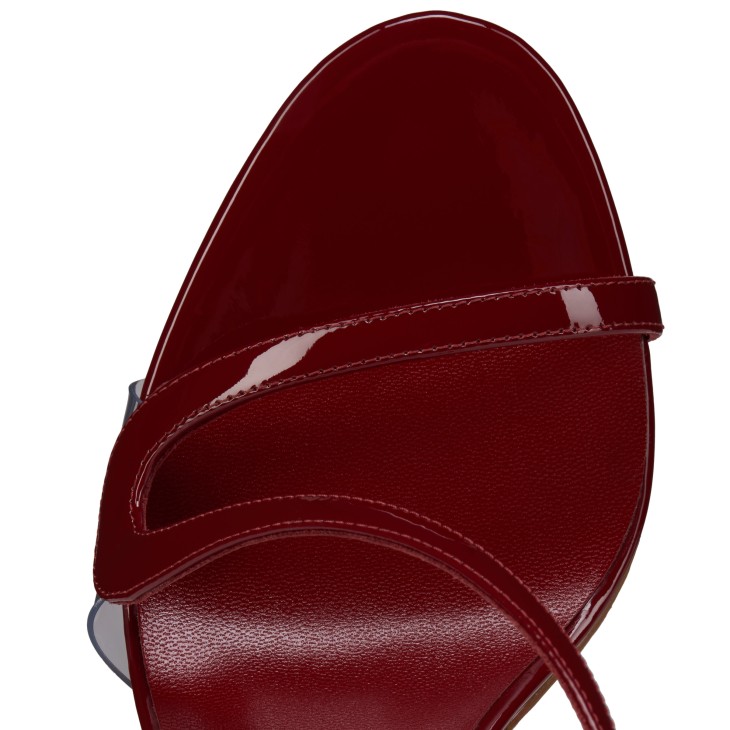Rosa Z - 100 mm Sandals - Patent calf leather - Empire - Women
