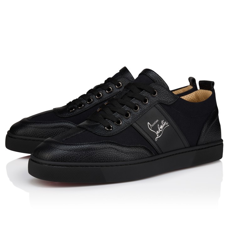 Retero - Sneakers - Grained calf leather - Black - Men - Christian