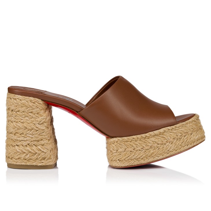 Calakala Mule - 85 mm Mules - Lamb nappa leather - Cuoio - Women