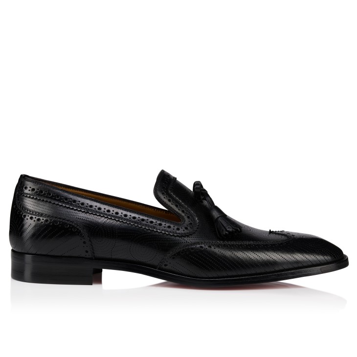 Grave Moc - Loafers - Calf leather - Black - Men - Christian