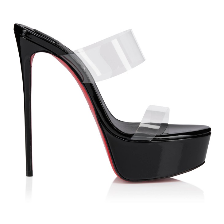 Just Nothing Alta - 150 mm Mules - TPU and patent calf leather