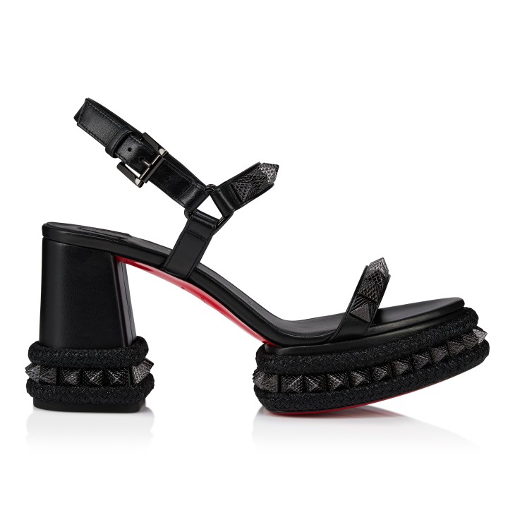 Superaclou - 85 mm Strappy sandals - Lamb nappa leather