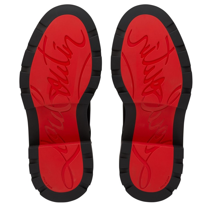 Oxybootie College - Low boots - Waxed calf leather - Black - Women