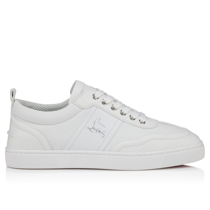Retero - Sneakers - Grained calf leather - White - Men - Christian