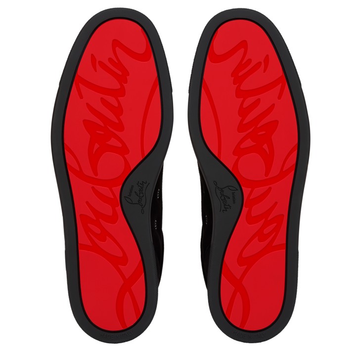 St Louis - Sneakers - Veau velours - Black - Men - Christian