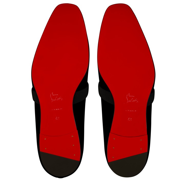 Dandydeco - Loafers - Velvet - Black - Men - Christian Louboutin