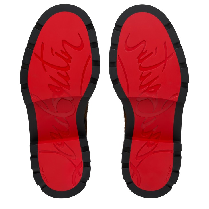 St Roch Pyraclou - Loafers - 'Bengali' printed hairy calf leather