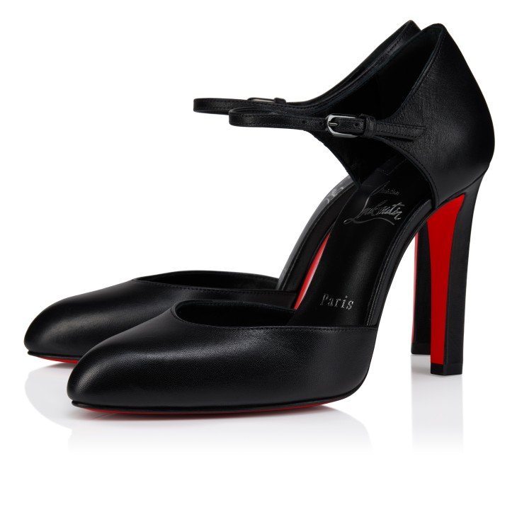 Fanny Demie - 100 mm Pumps - Kid leather - Black - Women