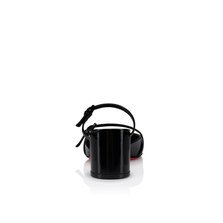Jane Nina - 55 mm Mules - Patent calf leather - Black - Women