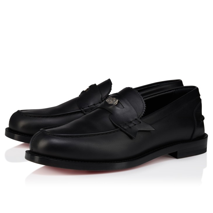 The Plato Loafer - Loafers - Calf leather - Black - Men