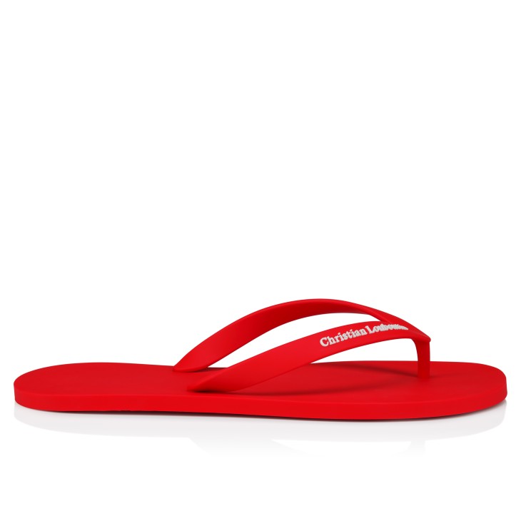 The Christian Louboutin Summer - Thongs - Rubber - Loubi - Men