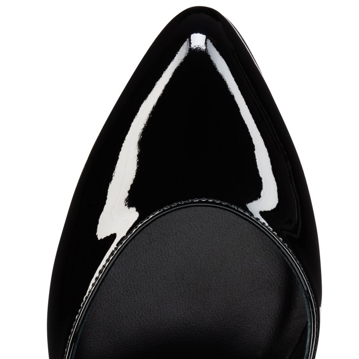 Fannylove - 120 mm Pumps - Patent calf leather - Black - Women