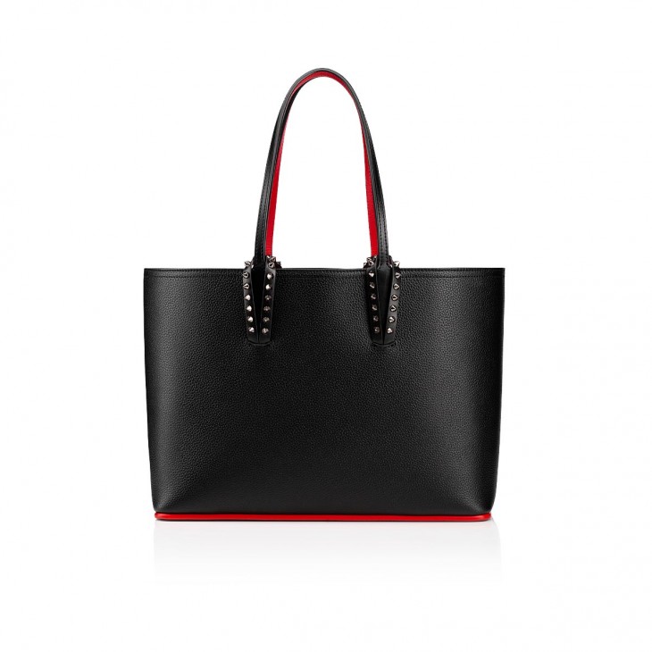 Christian Louboutin Kabata Tote Bag Black 1205187 Leather Studded– GALLERY  RARE Global Online Store